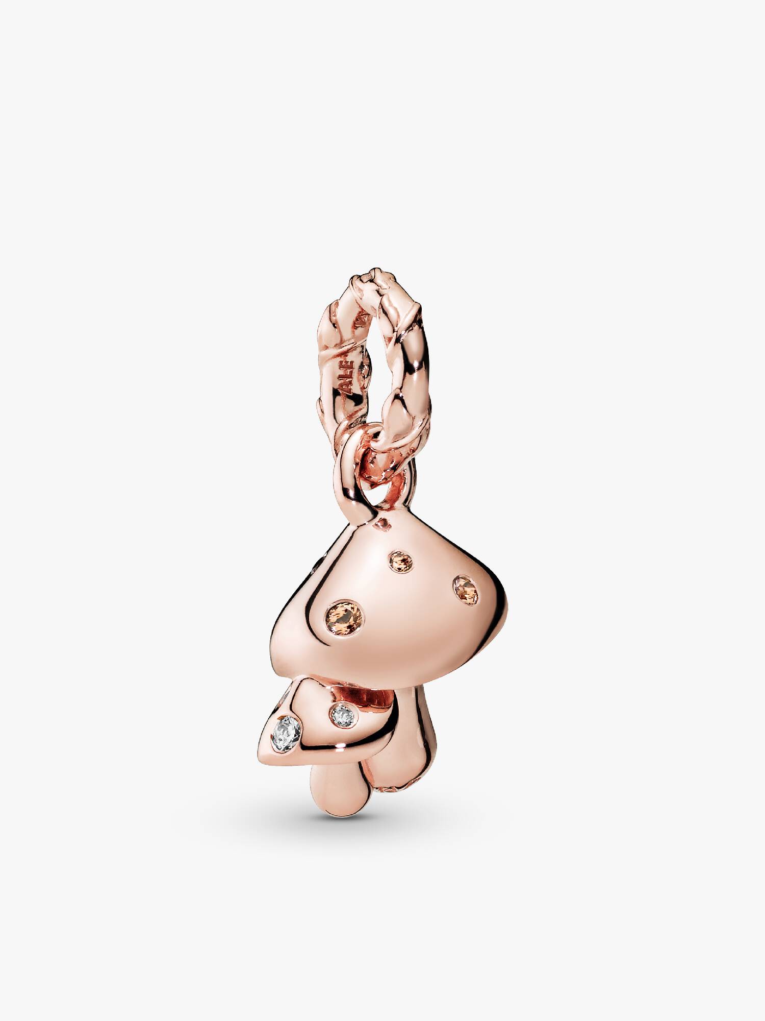Brilhante Mushrooms Charm Pendente