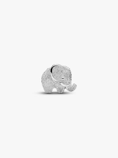 Mini charm texturizado de elefante