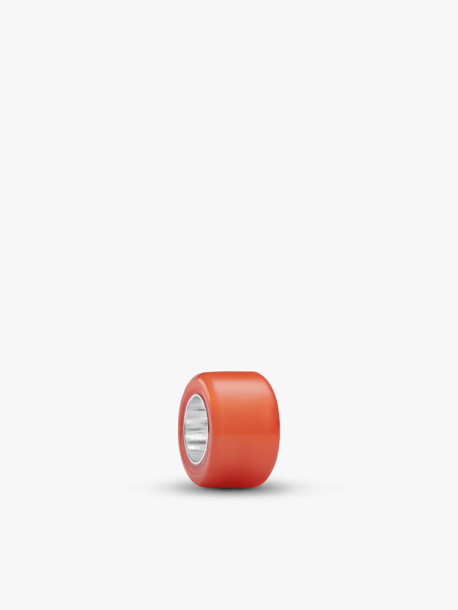 Mini Charm de Vidro de Murano Laranja
