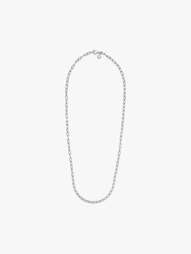 Sterling silver link necklace