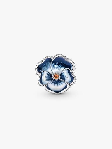 Charm Pensamiento Azul