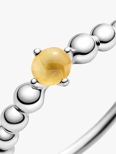 Anel Honey Beaded