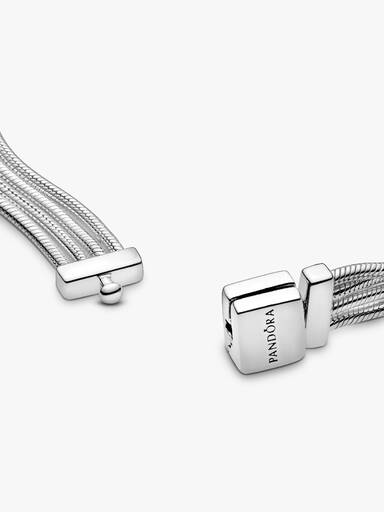 Braceletee de Múltiples Correntes de Serpiente Pandora Reflexions