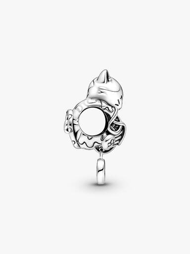 Charm de gatinho e novelo de lã
