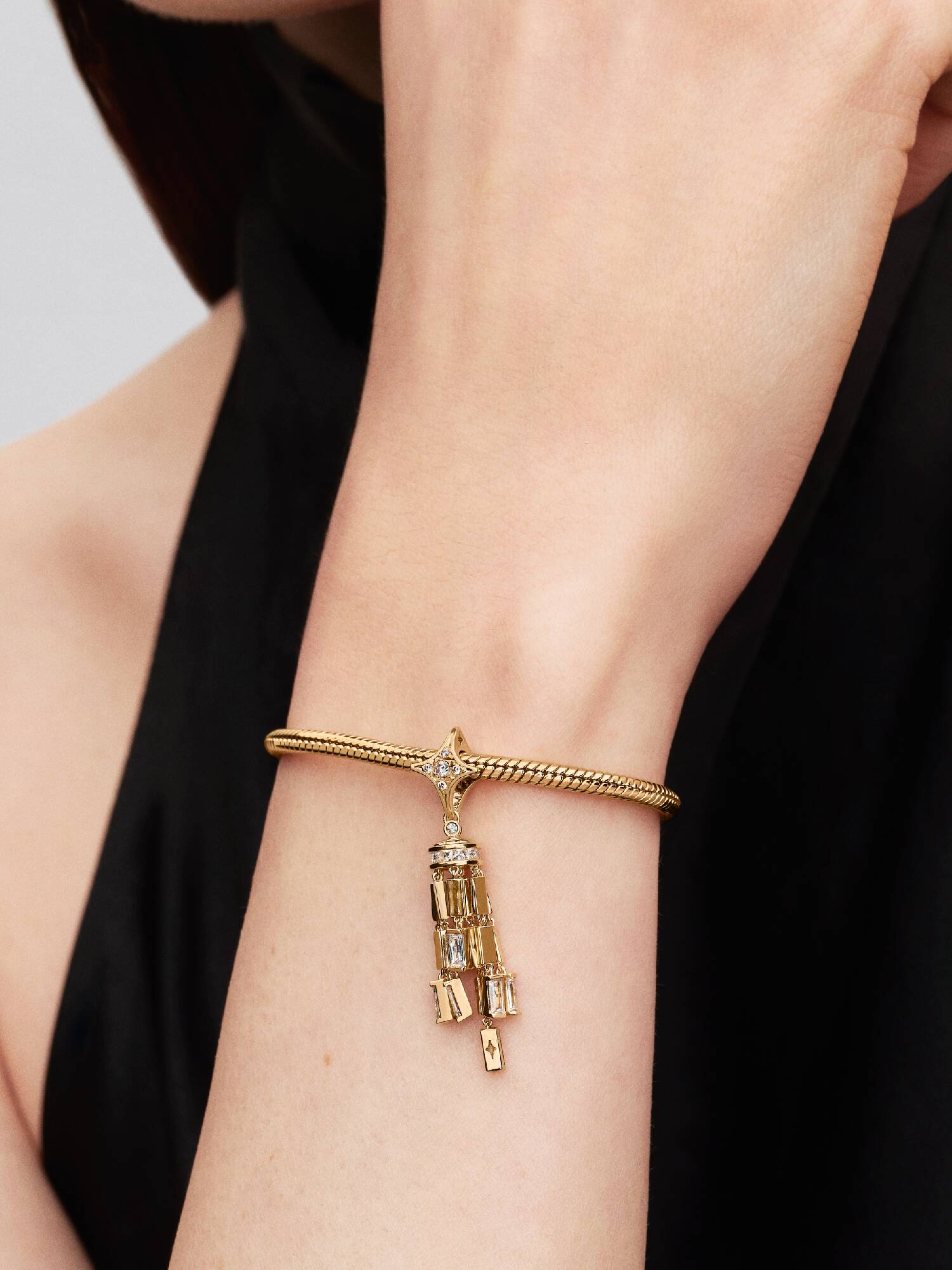 Charm Pendente de Estrela Cadente