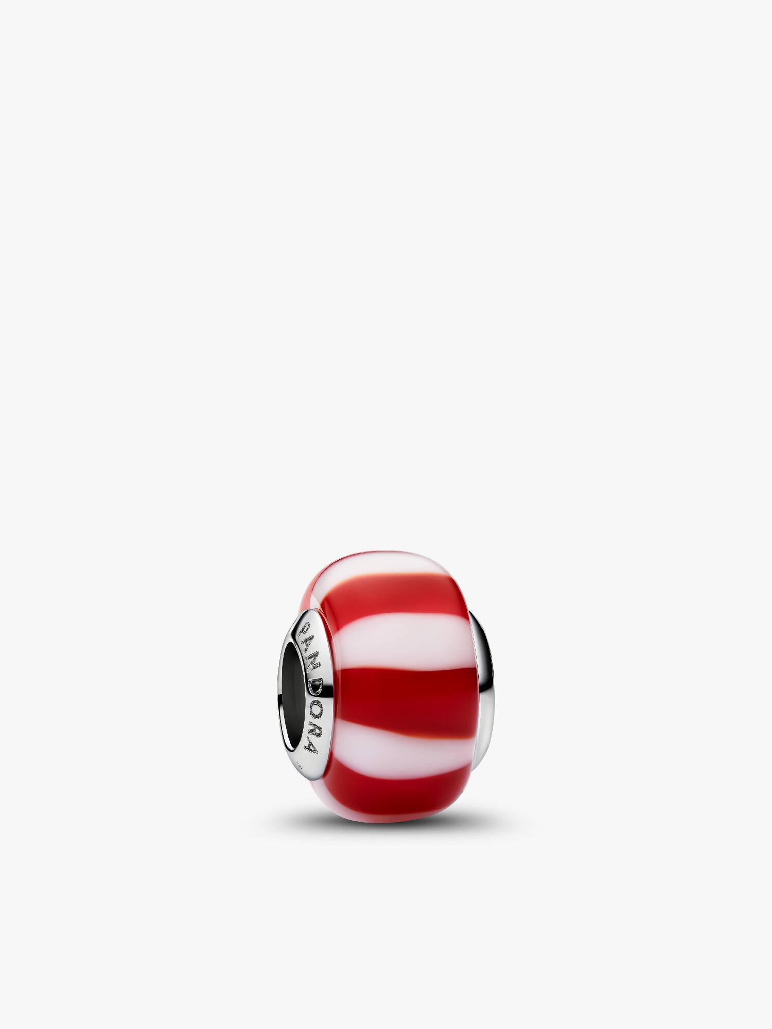Charm de Vidro de Murano com Hortelã-Pimenta Vermelha 