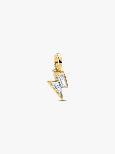 Pingente Harry Potter™ Cicatriz com Diamante cultivado em laboratório e Ouro 14K