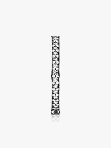 Silver ring, cubic zirconia