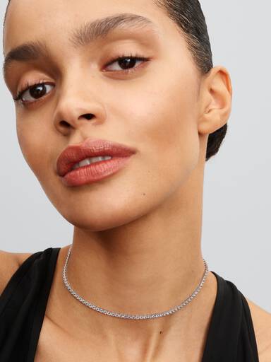 Colar Choker de riviera