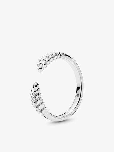 Seeds silver open ring
