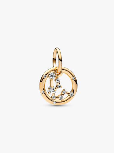 Charm Pendente do Zodíaco de Aquário