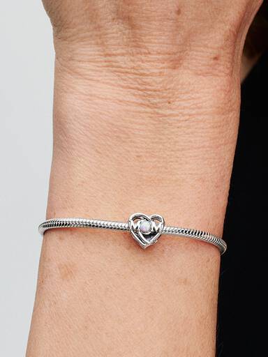 Charm Vazado Coração Y Mamá