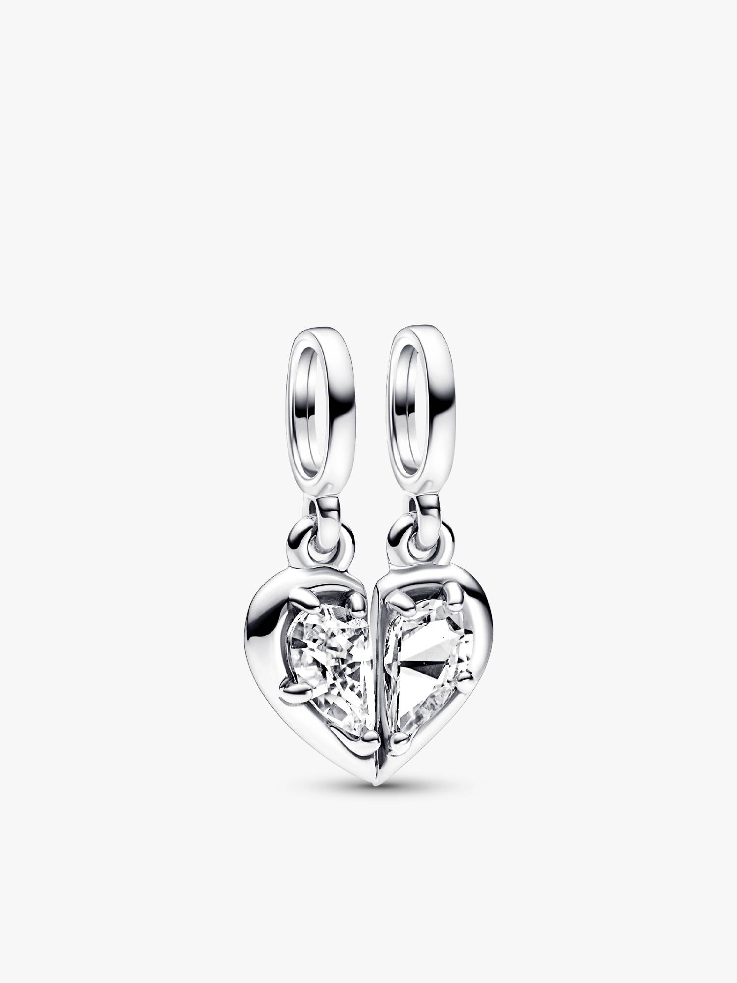 Charm pendente divisível para mãe e filha