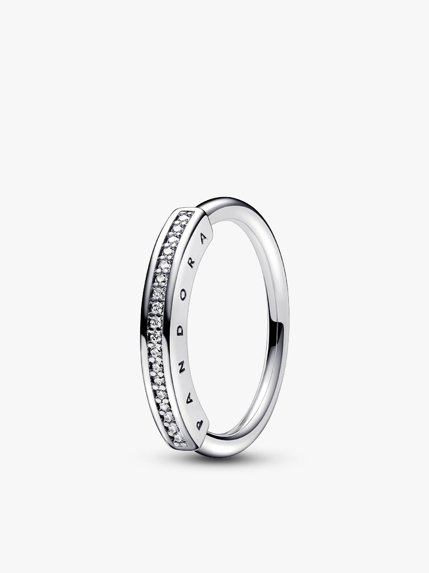 Anel I-D En Pavê Pandora Signature