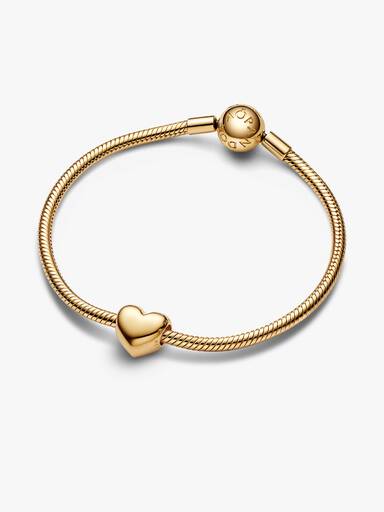 Charm de coração gravável Be Love