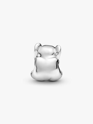 Elephant silver charm