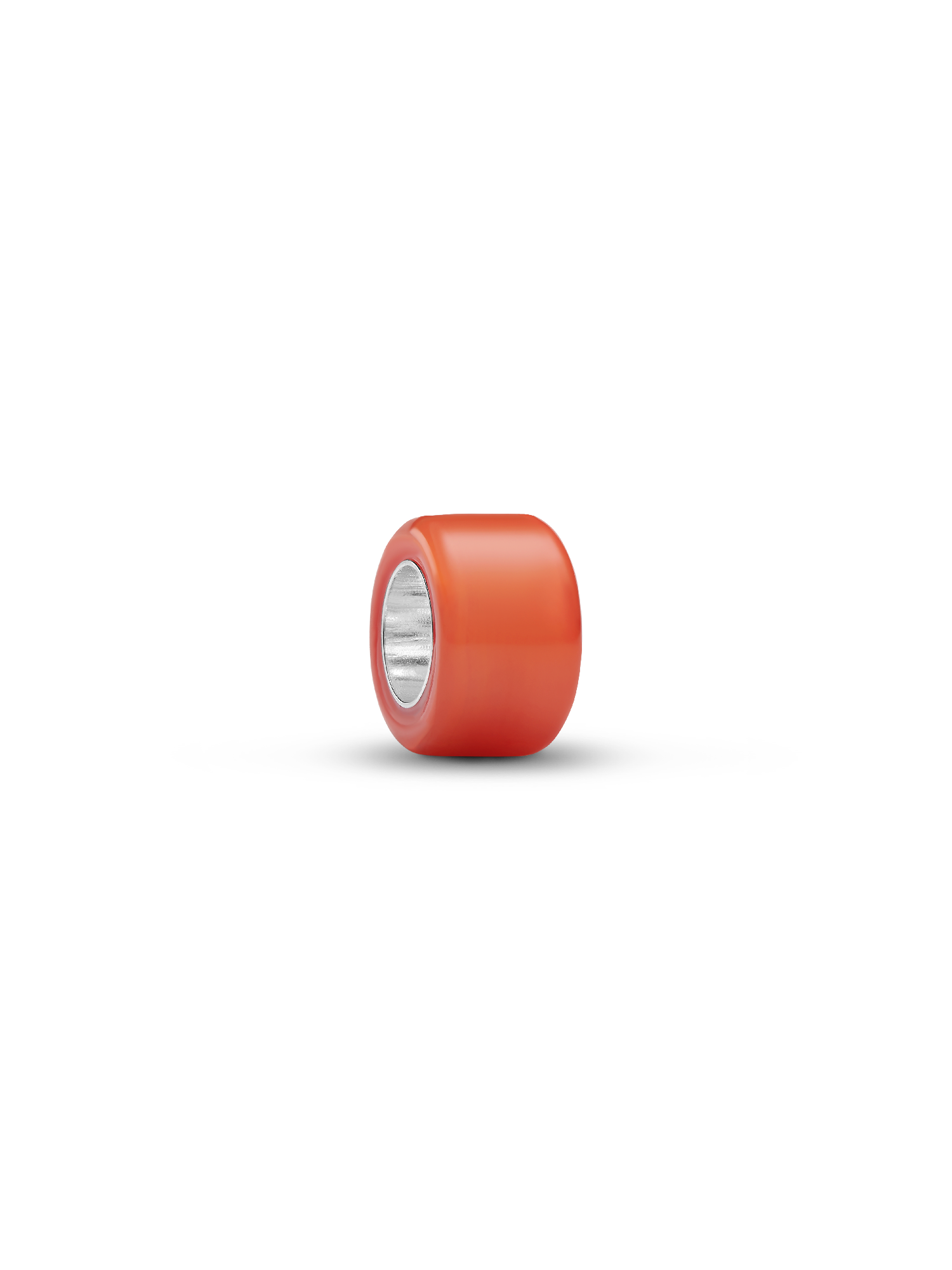 Mini Charm de Vidro de Murano Laranja