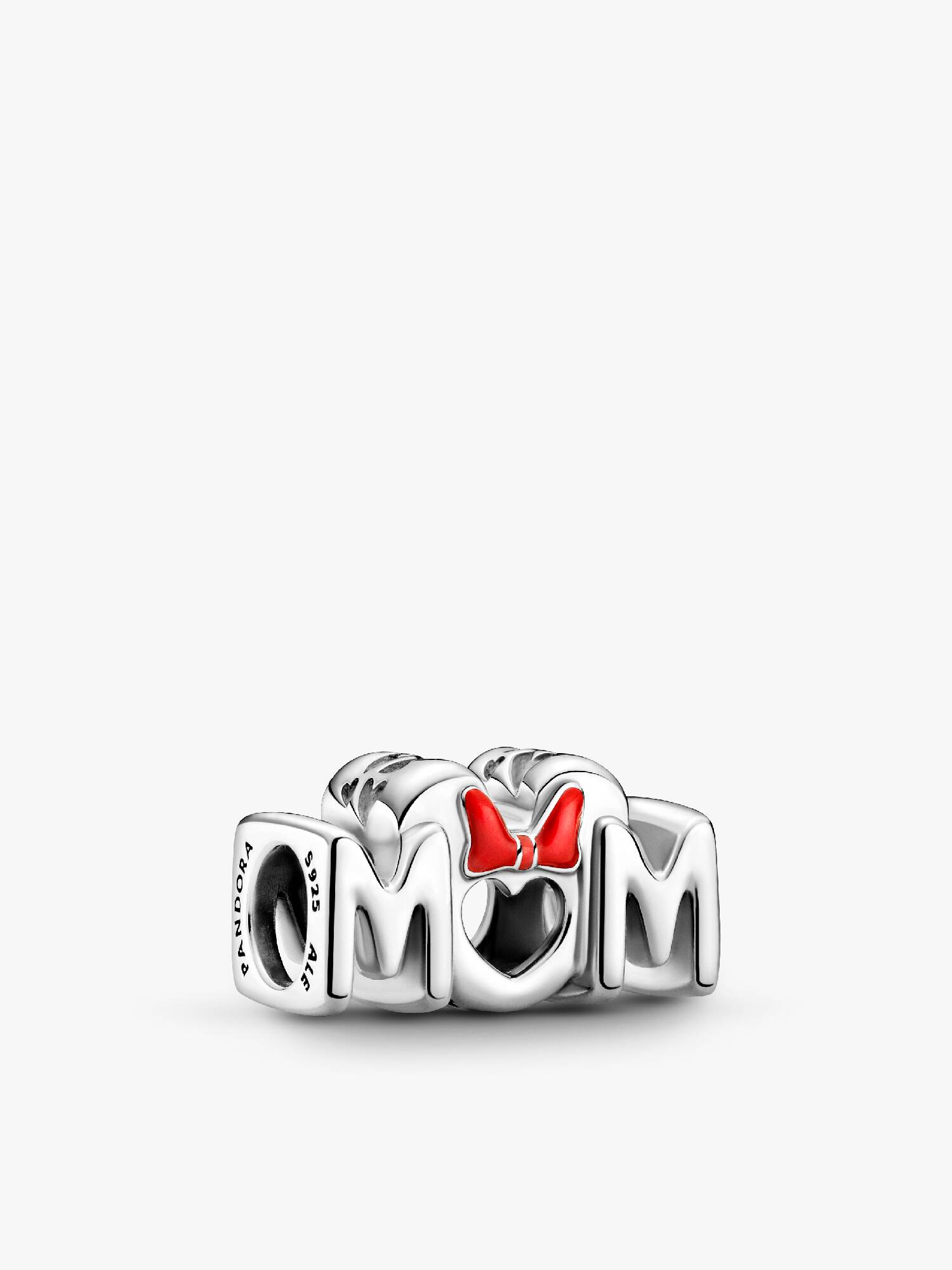 Charm "Mãe" com Laço da Minnie