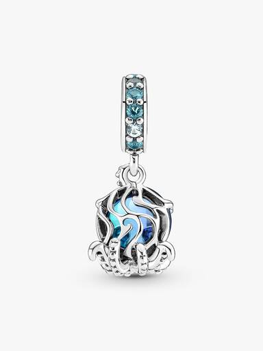 Charm Pendente Polvo Fofo em Vidro de Murano
