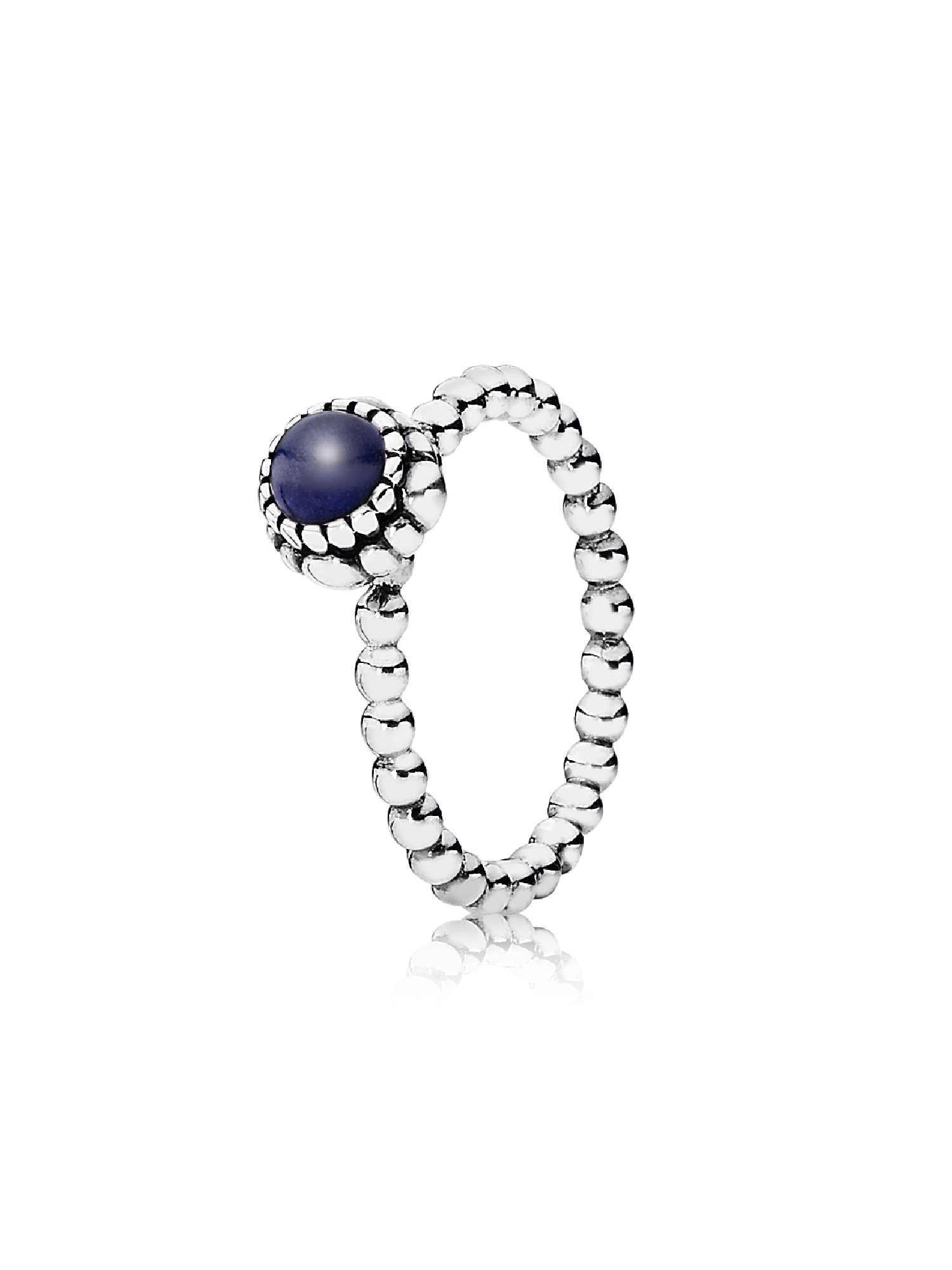 Anel Aniversário Blooms, September, Lapis Lazuli