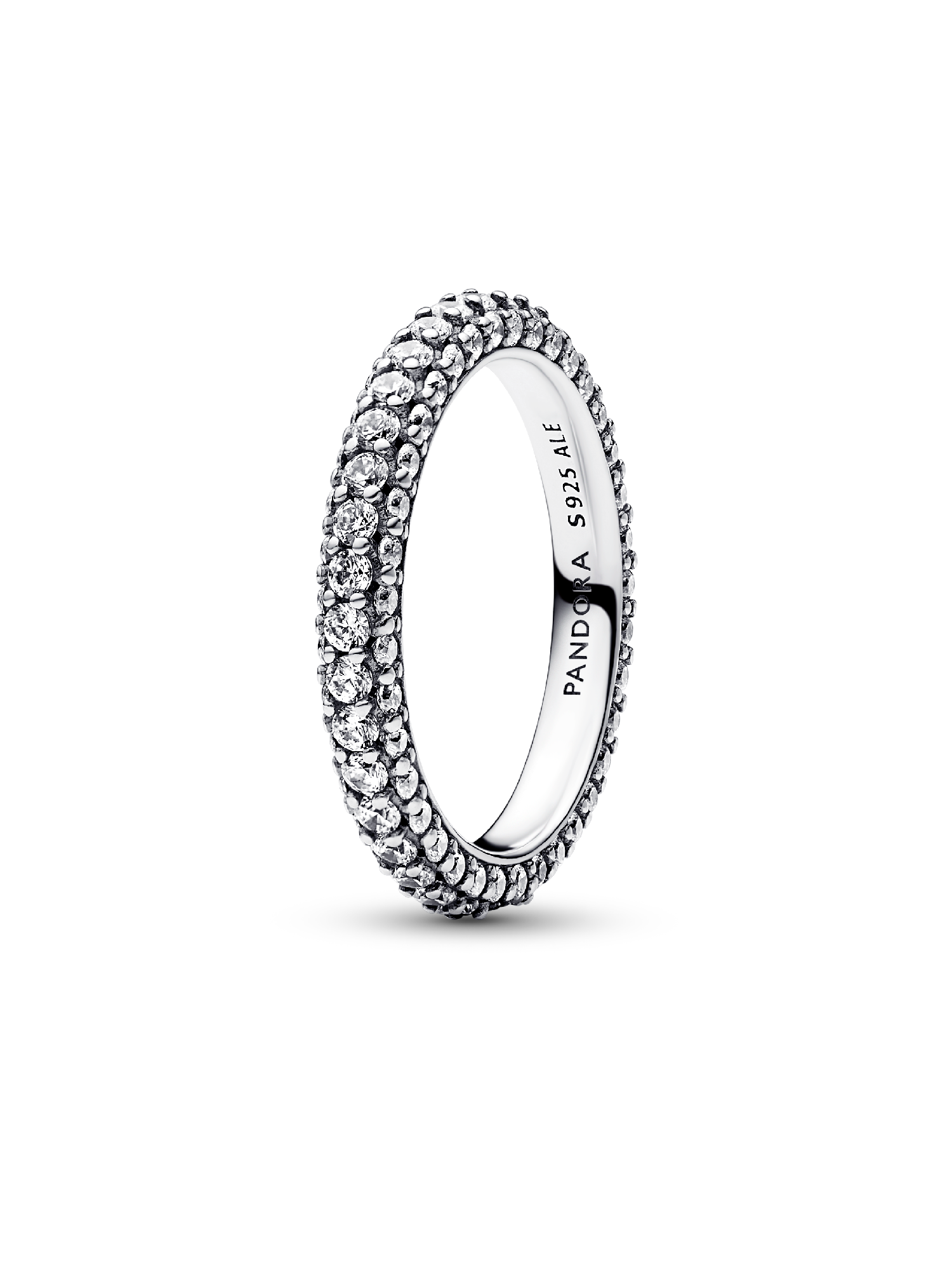 Anel Fileira em Pavé Pandora Timeless