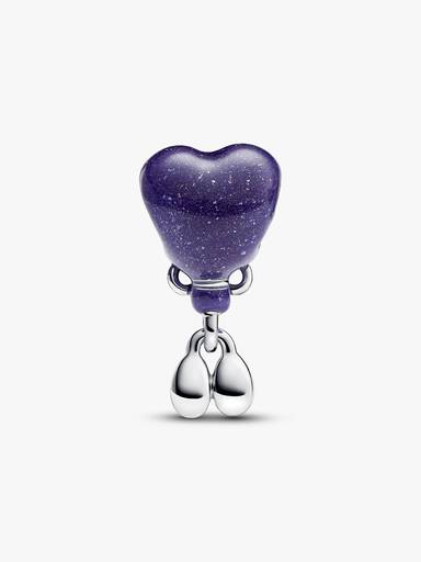 Charm que muda de cor revela o gênero menina.