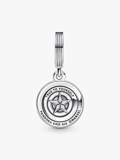 Charm Escudo do Capitão América dos Vingadores