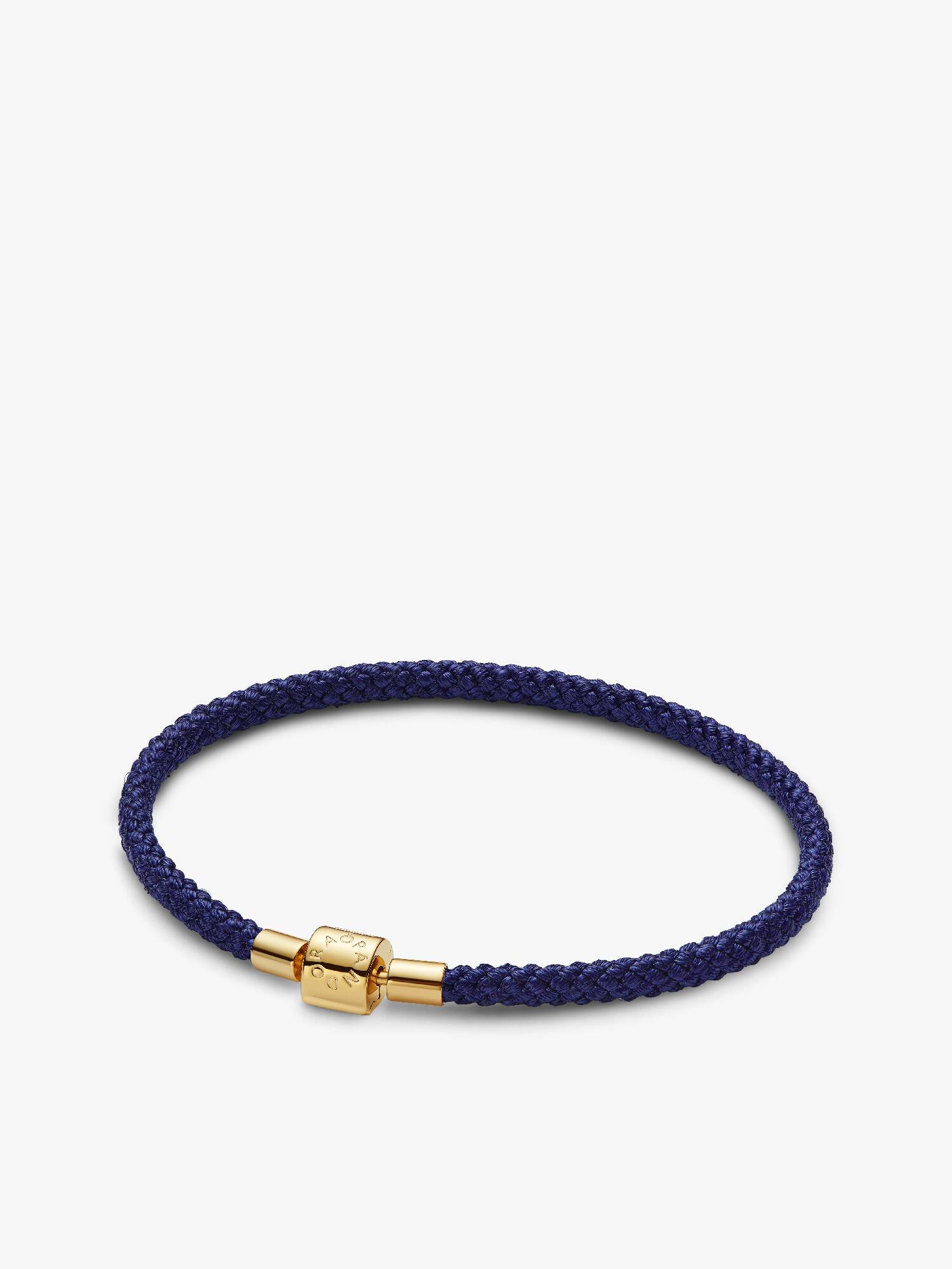 Pulseira de Cordão Azul Brilhante