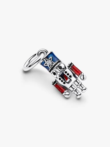 Charm pendente de quebra-nozes móvel