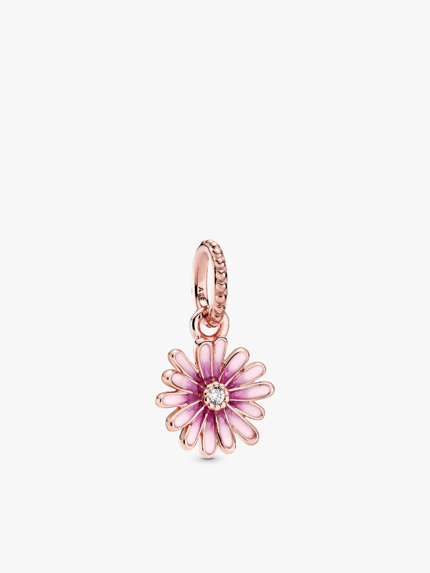 Charm Pendente Margarida Rosa