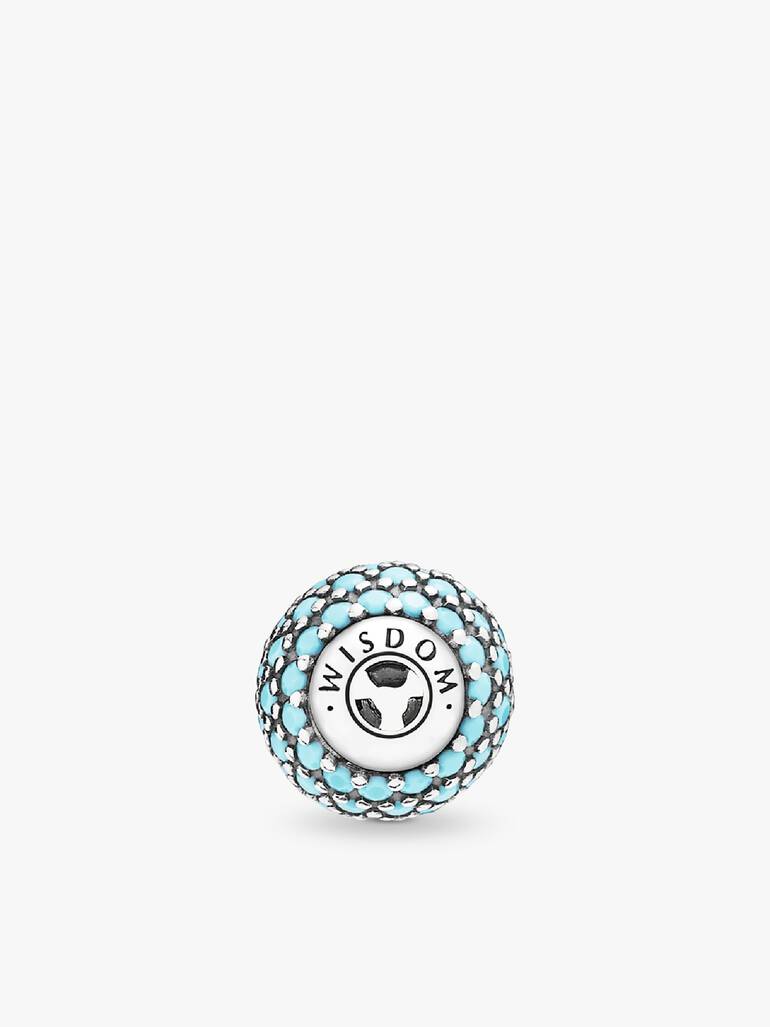 Wisdom Charm, Turquoise-colovermelho Cristal