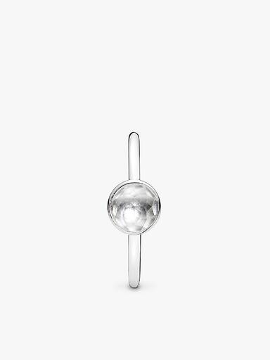 Anel April Droplet, Rock Cristal