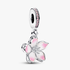 Charm pendente em flor de cerejeira Charm pendente em flor de cerejeira
