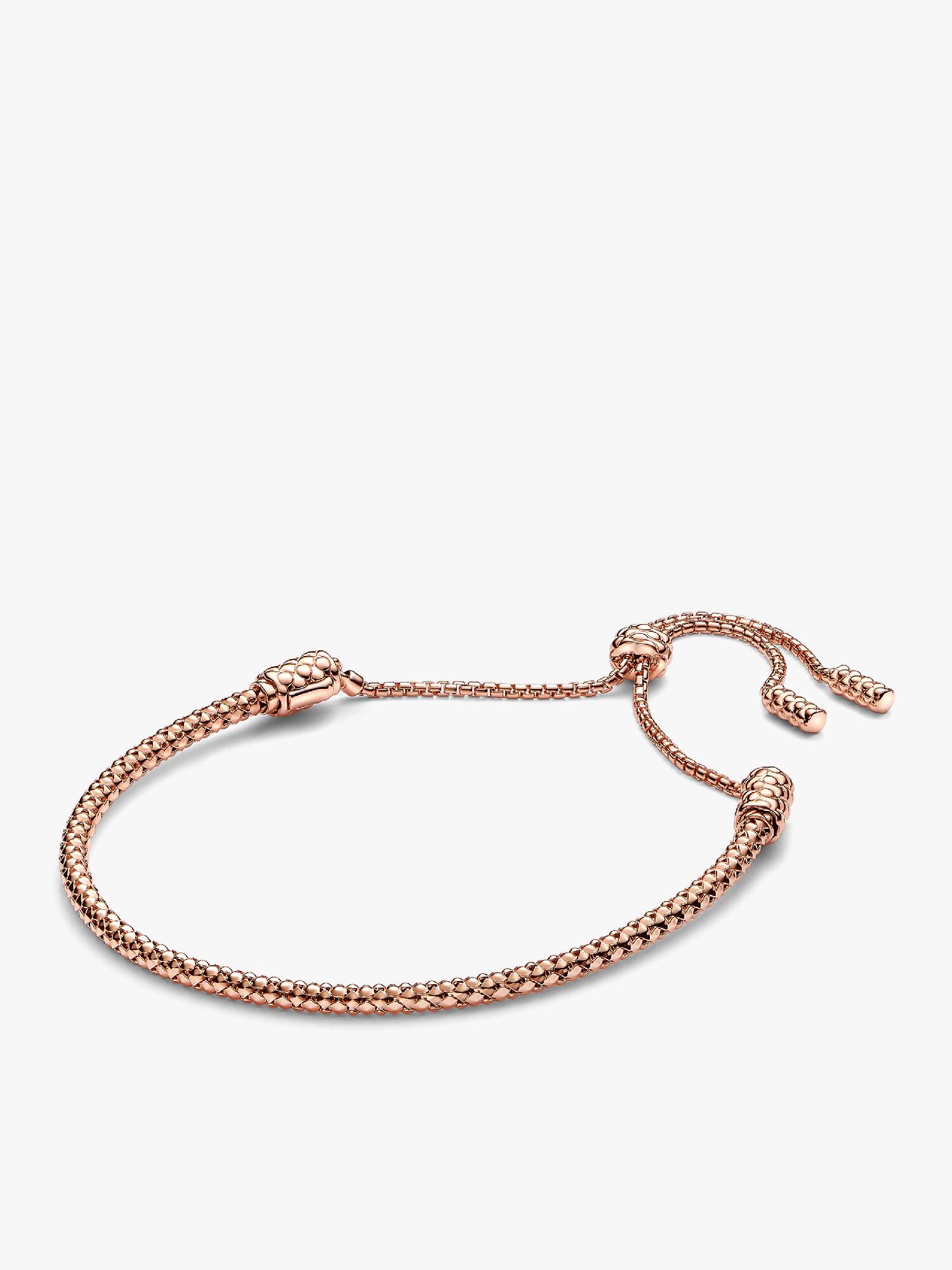 Pulseira Corrente Cravejada e Fecho Deslizante