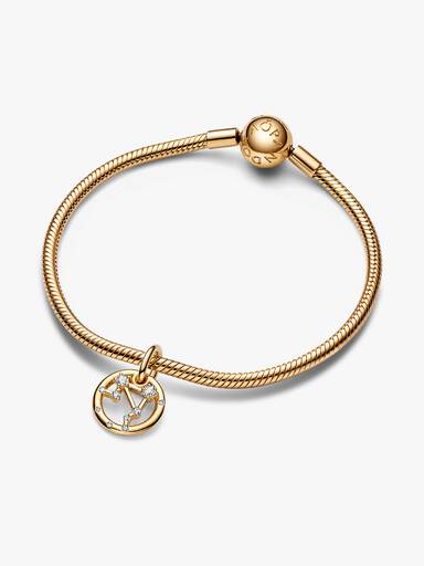 Charm pendente do zodíaco de libra