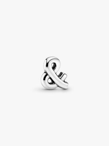 Ampersand silver petite element