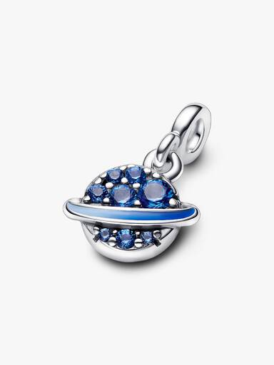 Mini Charm Pendente Planeta Degradê Pandora Me