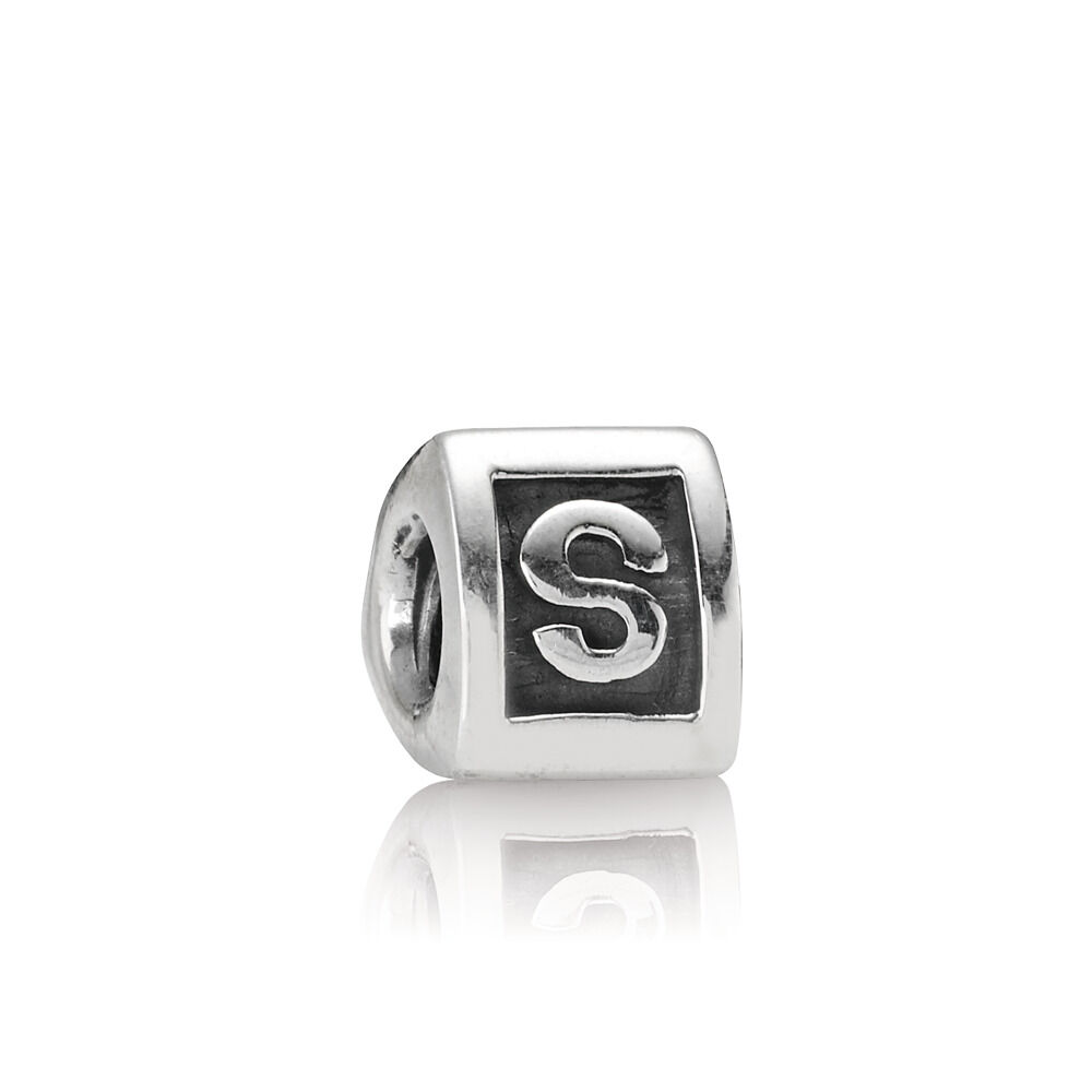 Capital S silver charm