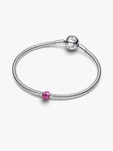 Mini Charm de Joaninha Rosa