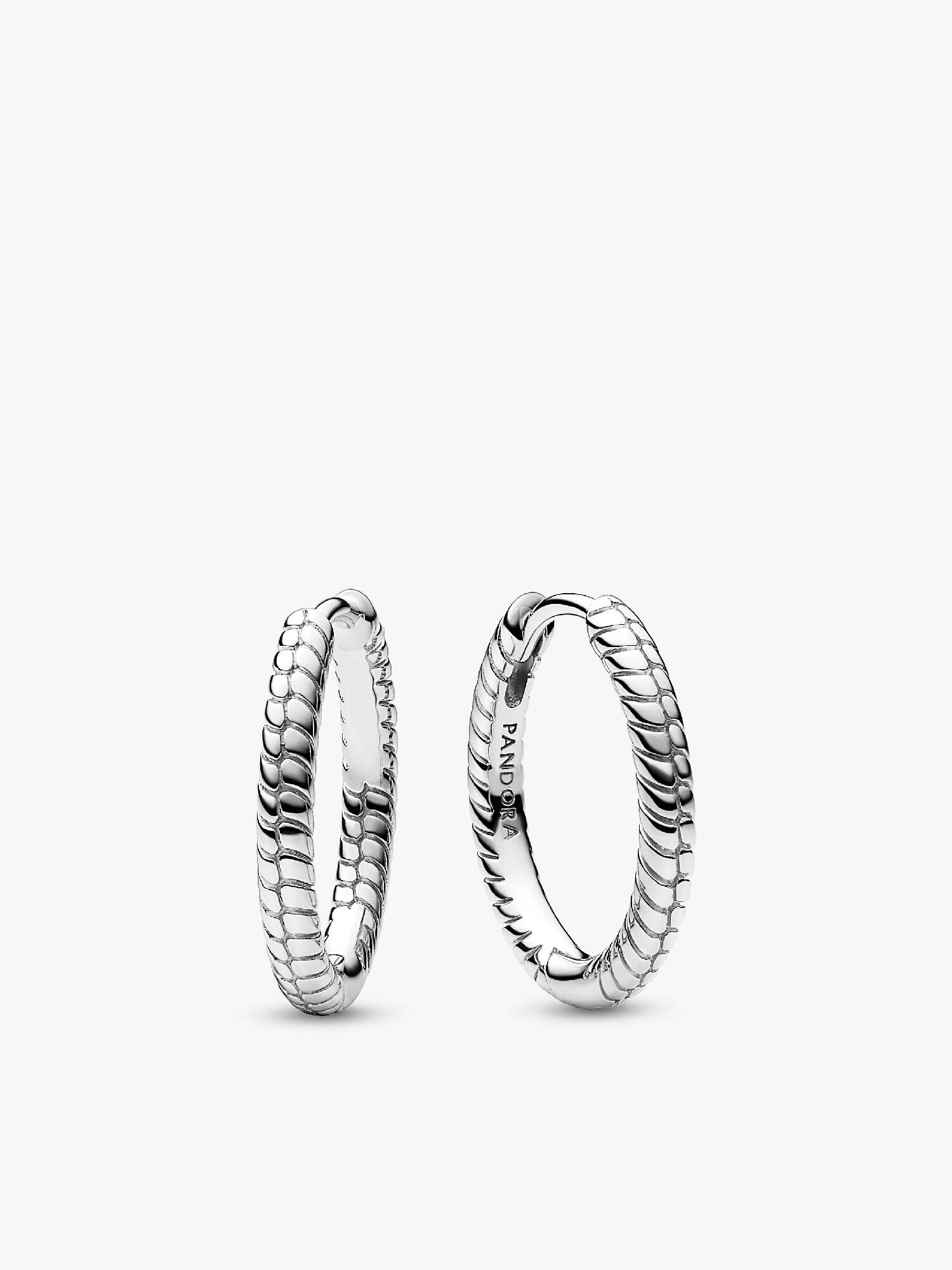 Brincos De Argola Para Charms Pandora Moments Pequeno