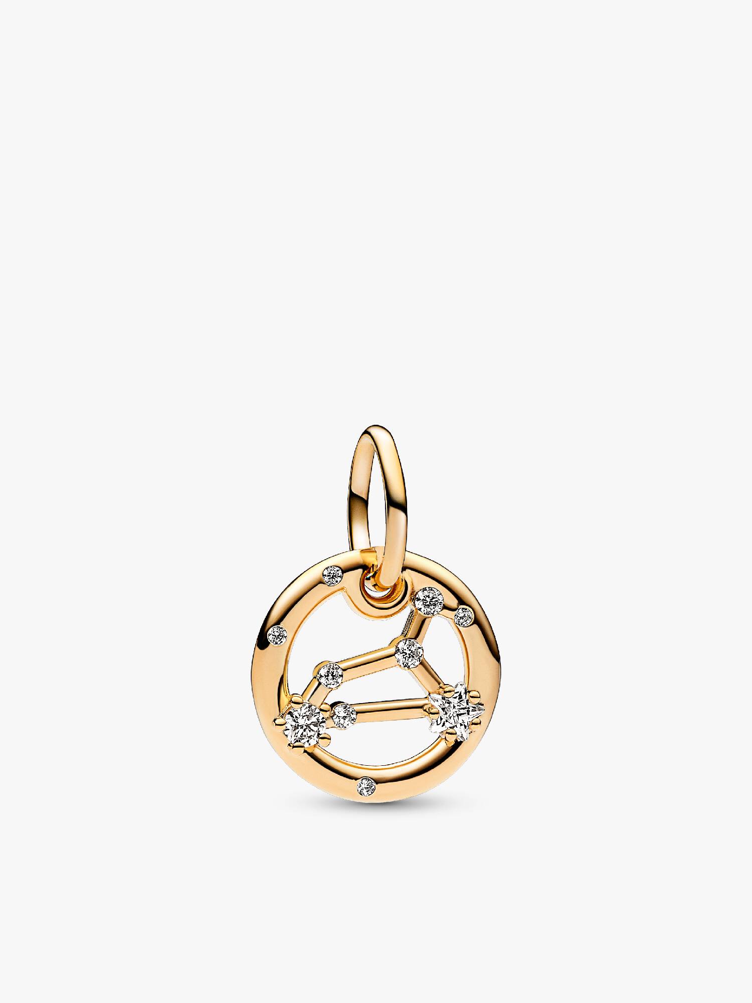 Charm pendente do zodíaco de Leão