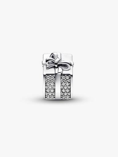 Charm de caixa de presente brilhante