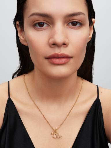 Charm rendado de borboleta oversized (tamanho grande).