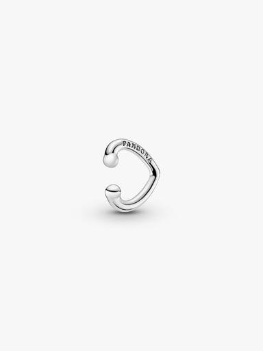 Silver cuff earring