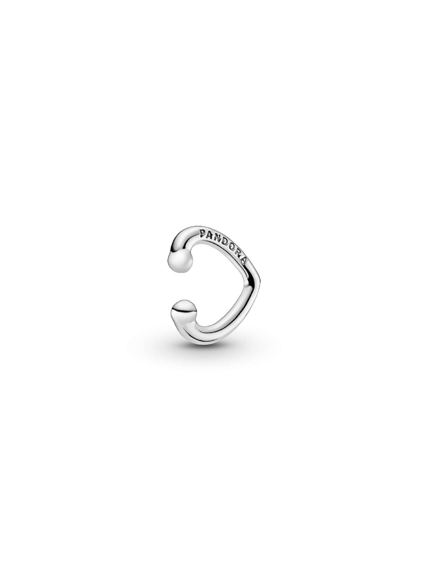 Silver cuff earring