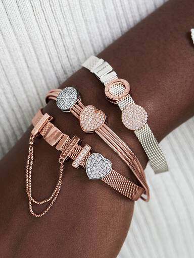 Bracelete em Malha Pandora Reflexions