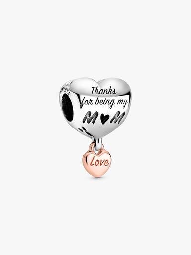 Charm Coração Eu Te Amo Mamãe