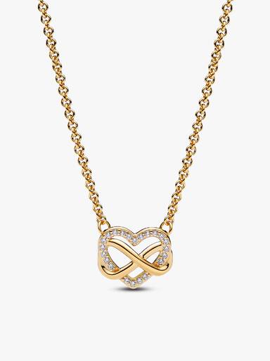 Conjunto Coração infinito Brilhante