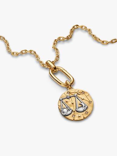 Charm Medalhão Maxi do Zodíaco Signo de Libra