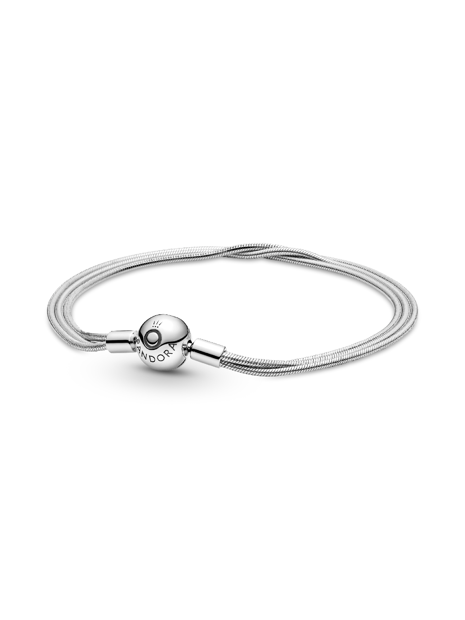 Pulseira Múltiplas Correntes Snake Pandora Moments